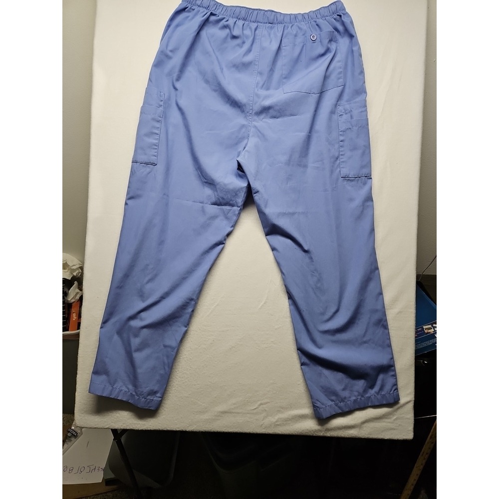 Cherokee Workwear Stretch Women's Mid Rise Pull-On Cargo Scrub Pants XL‎ - Picture 9 of 9